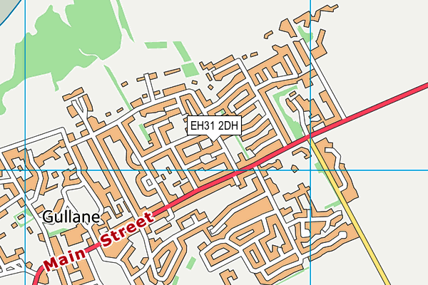 EH31 2DH map - OS VectorMap District (Ordnance Survey) EH31 2DH map - OS VectorMap District (Ordnance Survey)