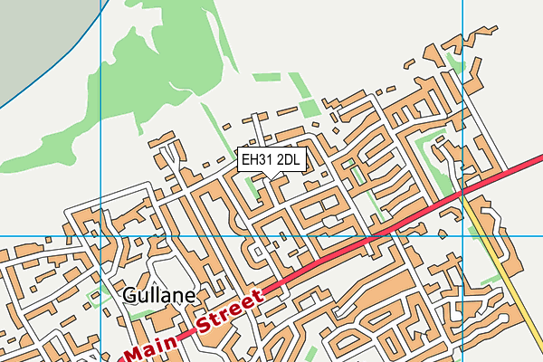 EH31 2DL map - OS VectorMap District (Ordnance Survey) EH31 2DL map - OS VectorMap District (Ordnance Survey)