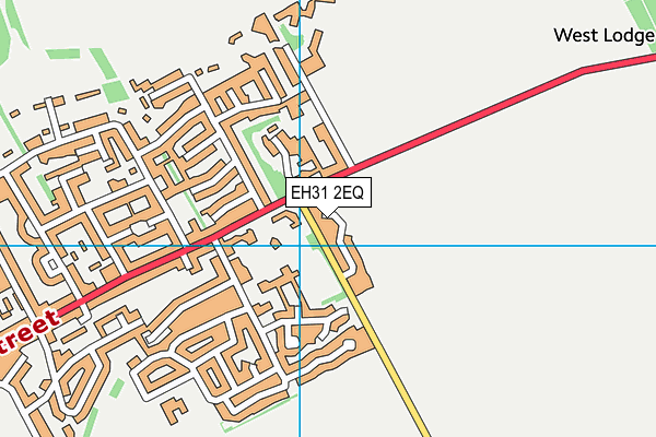 EH31 2EQ map - OS VectorMap District (Ordnance Survey) EH31 2EQ map - OS VectorMap District (Ordnance Survey)