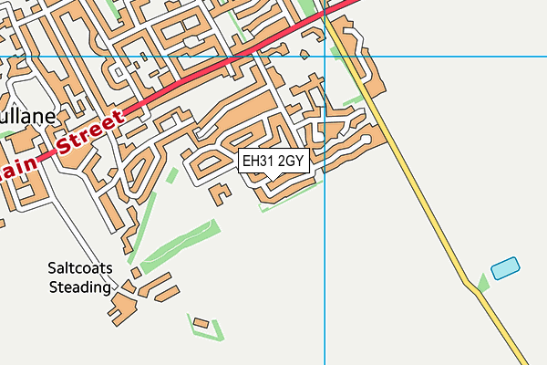 EH31 2GY map - OS VectorMap District (Ordnance Survey) EH31 2GY map - OS VectorMap District (Ordnance Survey)
