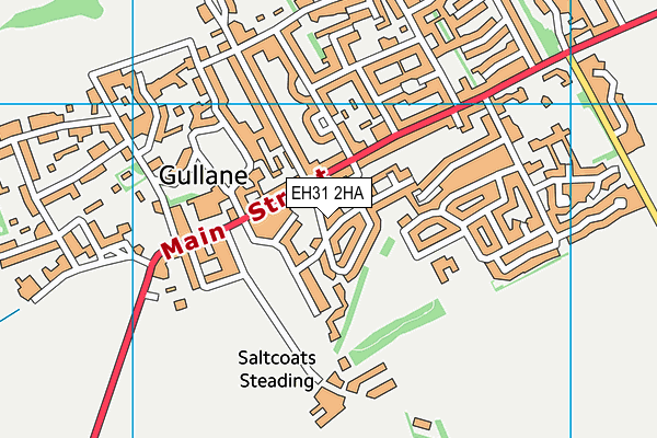 EH31 2HA map - OS VectorMap District (Ordnance Survey) EH31 2HA map - OS VectorMap District (Ordnance Survey)