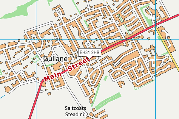 EH31 2HB map - OS VectorMap District (Ordnance Survey) EH31 2HB map - OS VectorMap District (Ordnance Survey)