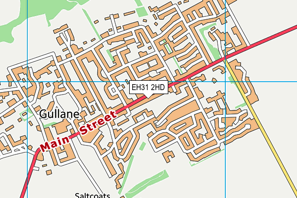 EH31 2HD map - OS VectorMap District (Ordnance Survey) EH31 2HD map - OS VectorMap District (Ordnance Survey)