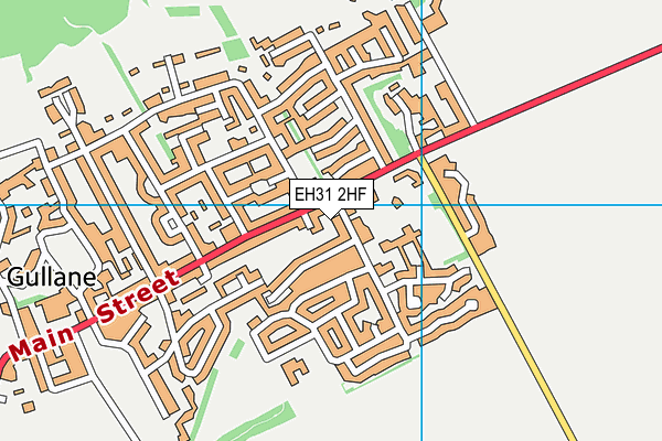 EH31 2HF map - OS VectorMap District (Ordnance Survey) EH31 2HF map - OS VectorMap District (Ordnance Survey)