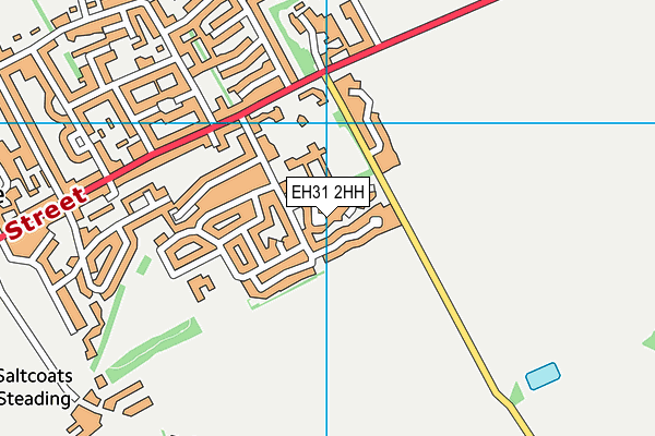 EH31 2HH map - OS VectorMap District (Ordnance Survey) EH31 2HH map - OS VectorMap District (Ordnance Survey)