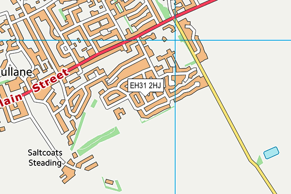 EH31 2HJ map - OS VectorMap District (Ordnance Survey) EH31 2HJ map - OS VectorMap District (Ordnance Survey)