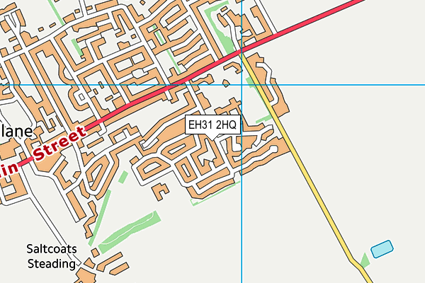 EH31 2HQ map - OS VectorMap District (Ordnance Survey) EH31 2HQ map - OS VectorMap District (Ordnance Survey)