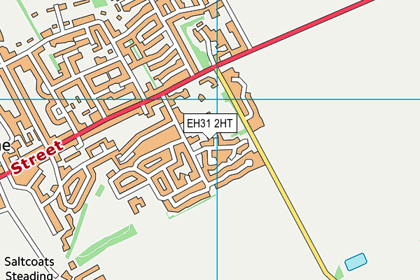 EH31 2HT map - OS VectorMap District (Ordnance Survey) EH31 2HT map - OS VectorMap District (Ordnance Survey)