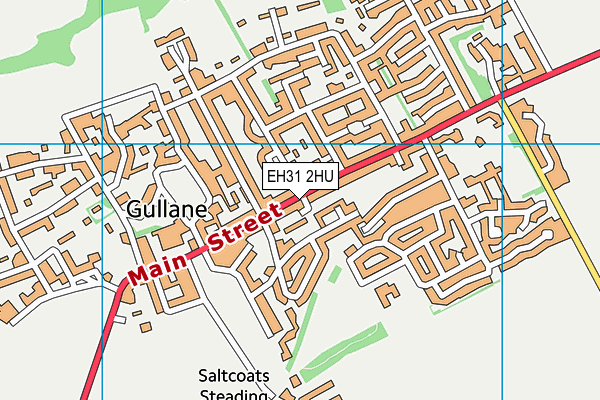 EH31 2HU map - OS VectorMap District (Ordnance Survey) EH31 2HU map - OS VectorMap District (Ordnance Survey)