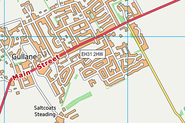 EH31 2HW map - OS VectorMap District (Ordnance Survey) EH31 2HW map - OS VectorMap District (Ordnance Survey)