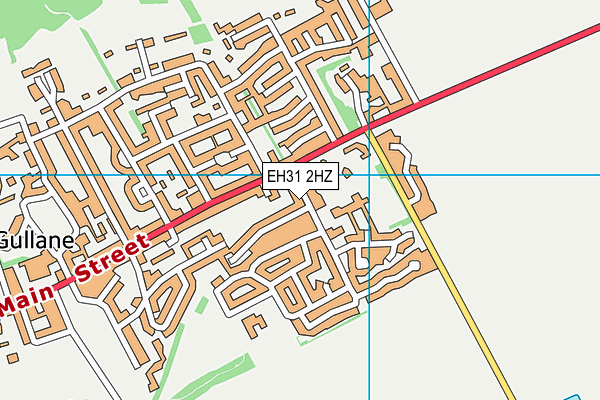 EH31 2HZ map - OS VectorMap District (Ordnance Survey) EH31 2HZ map - OS VectorMap District (Ordnance Survey)