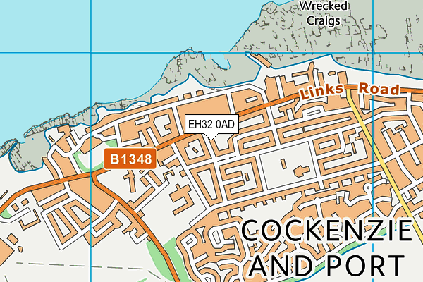 EH32 0AD map - OS VectorMap District (Ordnance Survey) EH32 0AD map - OS VectorMap District (Ordnance Survey)