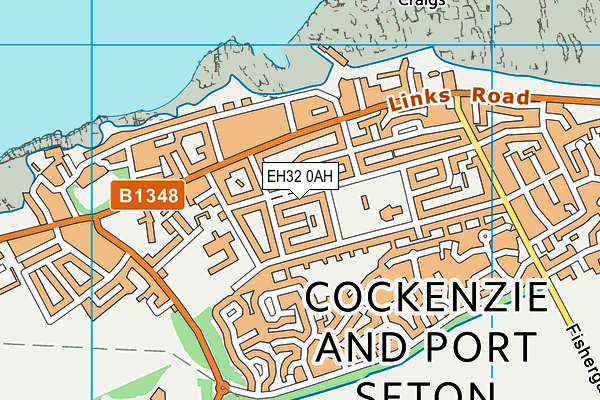 EH32 0AH map - OS VectorMap District (Ordnance Survey) EH32 0AH map - OS VectorMap District (Ordnance Survey)