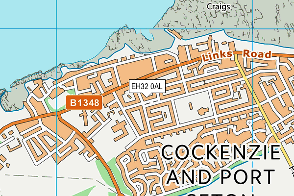 EH32 0AL map - OS VectorMap District (Ordnance Survey) EH32 0AL map - OS VectorMap District (Ordnance Survey)