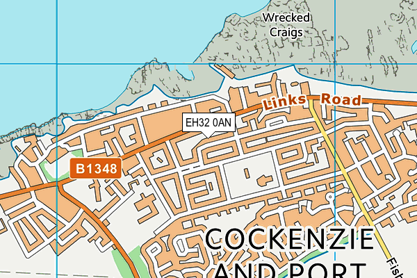 EH32 0AN map - OS VectorMap District (Ordnance Survey) EH32 0AN map - OS VectorMap District (Ordnance Survey)