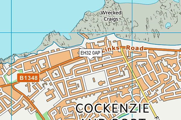 EH32 0AP map - OS VectorMap District (Ordnance Survey) EH32 0AP map - OS VectorMap District (Ordnance Survey)