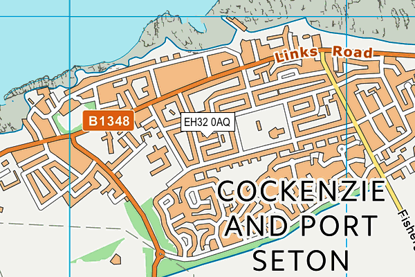 EH32 0AQ map - OS VectorMap District (Ordnance Survey) EH32 0AQ map - OS VectorMap District (Ordnance Survey)