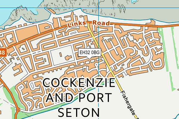 EH32 0BG map - OS VectorMap District (Ordnance Survey) EH32 0BG map - OS VectorMap District (Ordnance Survey)