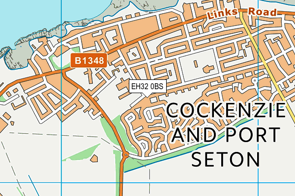 EH32 0BS map - OS VectorMap District (Ordnance Survey) EH32 0BS map - OS VectorMap District (Ordnance Survey)