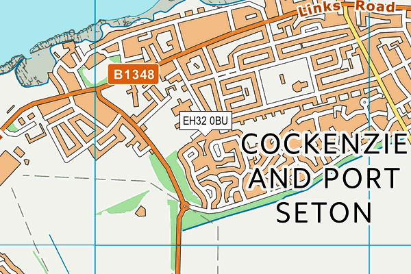 EH32 0BU map - OS VectorMap District (Ordnance Survey) EH32 0BU map - OS VectorMap District (Ordnance Survey)
