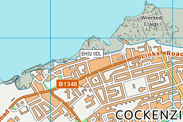 EH32 0DL map - OS VectorMap District (Ordnance Survey) EH32 0DL map - OS VectorMap District (Ordnance Survey)