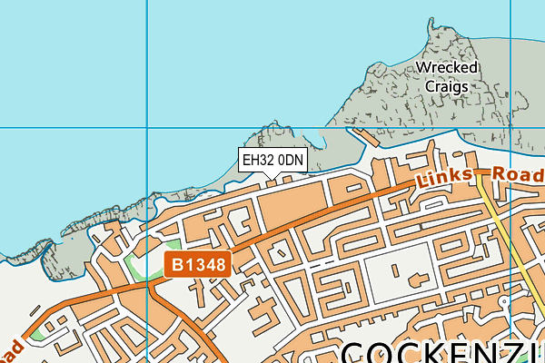 EH32 0DN map - OS VectorMap District (Ordnance Survey) EH32 0DN map - OS VectorMap District (Ordnance Survey)