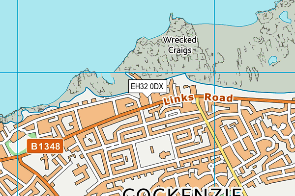 EH32 0DX map - OS VectorMap District (Ordnance Survey) EH32 0DX map - OS VectorMap District (Ordnance Survey)