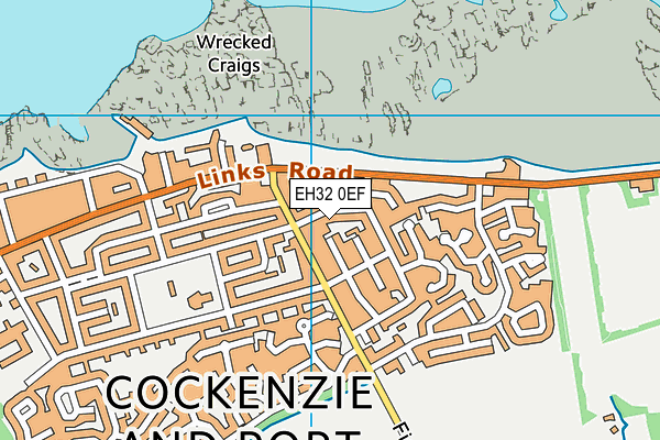 EH32 0EF map - OS VectorMap District (Ordnance Survey) EH32 0EF map - OS VectorMap District (Ordnance Survey)