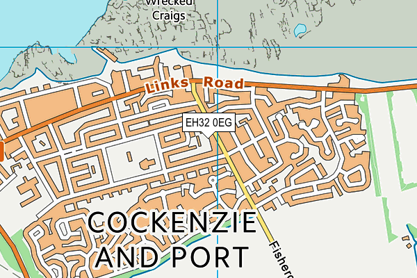EH32 0EG map - OS VectorMap District (Ordnance Survey) EH32 0EG map - OS VectorMap District (Ordnance Survey)