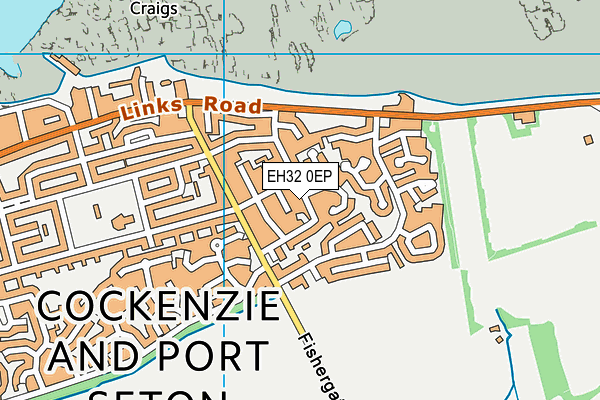 EH32 0EP map - OS VectorMap District (Ordnance Survey) EH32 0EP map - OS VectorMap District (Ordnance Survey)
