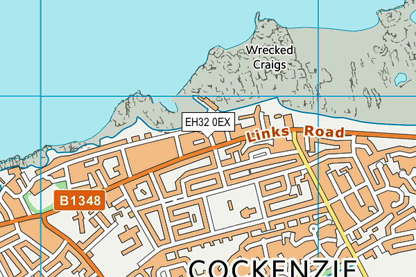 EH32 0EX map - OS VectorMap District (Ordnance Survey) EH32 0EX map - OS VectorMap District (Ordnance Survey)