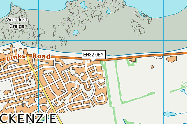 EH32 0EY map - OS VectorMap District (Ordnance Survey) EH32 0EY map - OS VectorMap District (Ordnance Survey)
