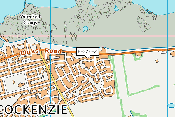 EH32 0EZ map - OS VectorMap District (Ordnance Survey) EH32 0EZ map - OS VectorMap District (Ordnance Survey)