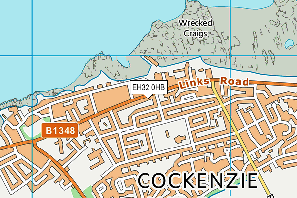 EH32 0HB map - OS VectorMap District (Ordnance Survey) EH32 0HB map - OS VectorMap District (Ordnance Survey)