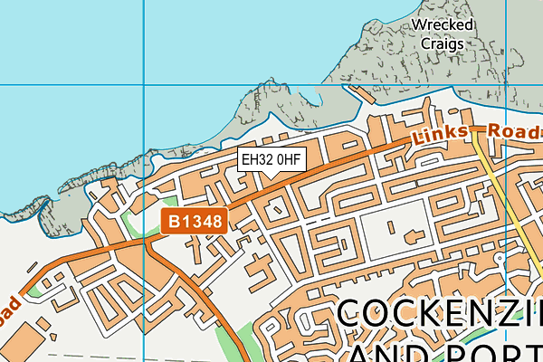 EH32 0HF map - OS VectorMap District (Ordnance Survey) EH32 0HF map - OS VectorMap District (Ordnance Survey)