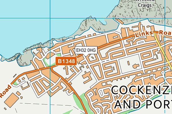 EH32 0HG map - OS VectorMap District (Ordnance Survey) EH32 0HG map - OS VectorMap District (Ordnance Survey)