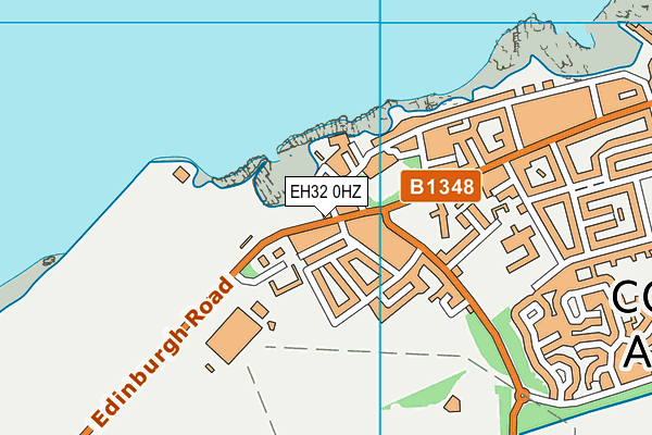 EH32 0HZ map - OS VectorMap District (Ordnance Survey) EH32 0HZ map - OS VectorMap District (Ordnance Survey)