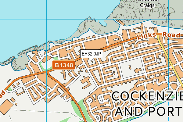 EH32 0JP map - OS VectorMap District (Ordnance Survey) EH32 0JP map - OS VectorMap District (Ordnance Survey)