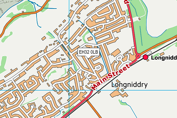 EH32 0LB map - OS VectorMap District (Ordnance Survey) EH32 0LB map - OS VectorMap District (Ordnance Survey)