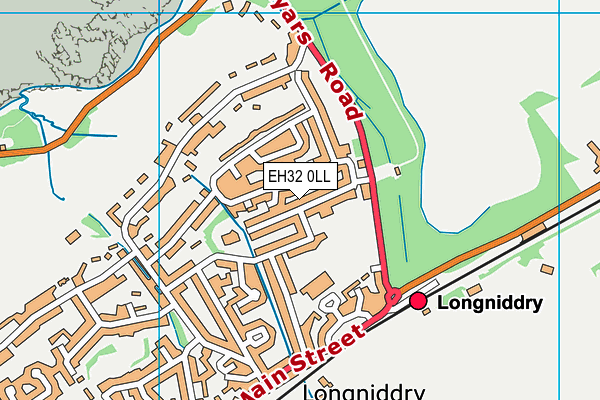 EH32 0LL map - OS VectorMap District (Ordnance Survey) EH32 0LL map - OS VectorMap District (Ordnance Survey)