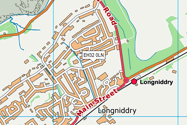 EH32 0LN map - OS VectorMap District (Ordnance Survey) EH32 0LN map - OS VectorMap District (Ordnance Survey)