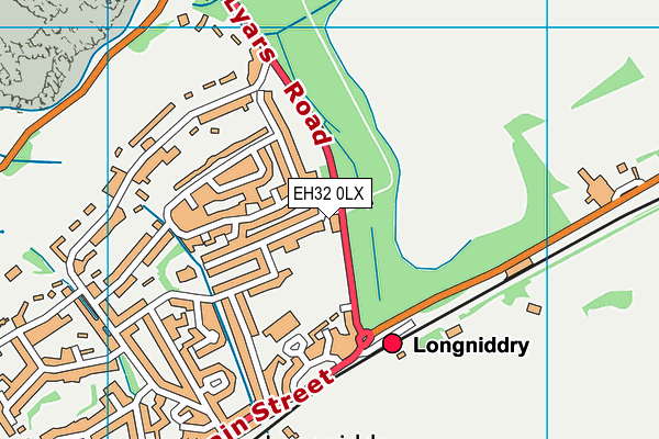 EH32 0LX map - OS VectorMap District (Ordnance Survey) EH32 0LX map - OS VectorMap District (Ordnance Survey)