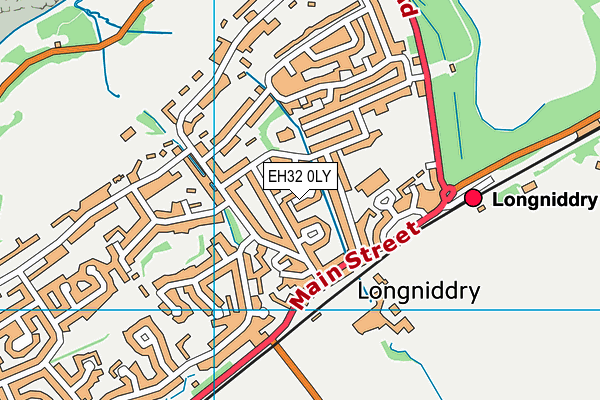 EH32 0LY map - OS VectorMap District (Ordnance Survey) EH32 0LY map - OS VectorMap District (Ordnance Survey)
