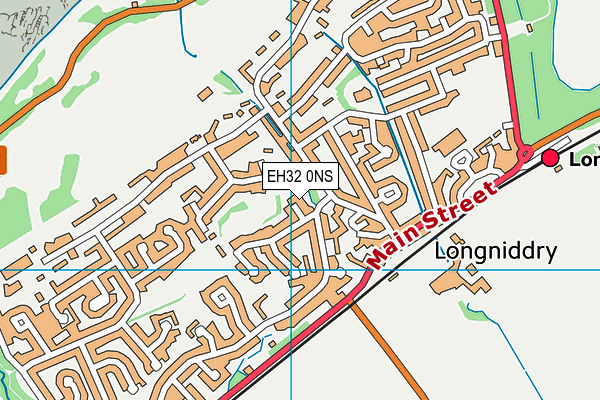 EH32 0NS map - OS VectorMap District (Ordnance Survey) EH32 0NS map - OS VectorMap District (Ordnance Survey)