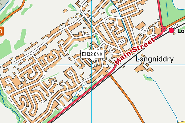 EH32 0NX map - OS VectorMap District (Ordnance Survey) EH32 0NX map - OS VectorMap District (Ordnance Survey)
