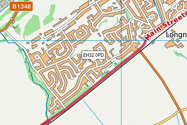 EH32 0PD map - OS VectorMap District (Ordnance Survey) EH32 0PD map - OS VectorMap District (Ordnance Survey)