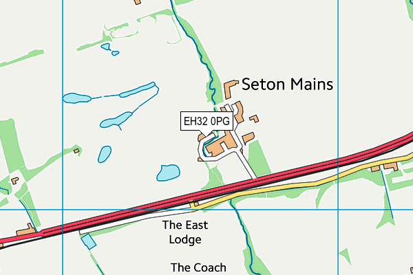 EH32 0PG map - OS VectorMap District (Ordnance Survey) EH32 0PG map - OS VectorMap District (Ordnance Survey)