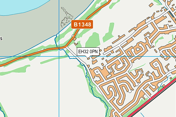 EH32 0PN map - OS VectorMap District (Ordnance Survey) EH32 0PN map - OS VectorMap District (Ordnance Survey)