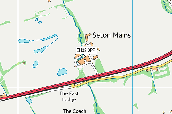 EH32 0PP map - OS VectorMap District (Ordnance Survey) EH32 0PP map - OS VectorMap District (Ordnance Survey)