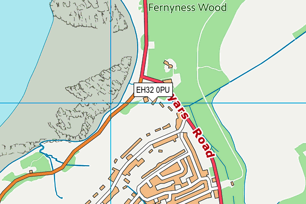 EH32 0PU map - OS VectorMap District (Ordnance Survey) EH32 0PU map - OS VectorMap District (Ordnance Survey)